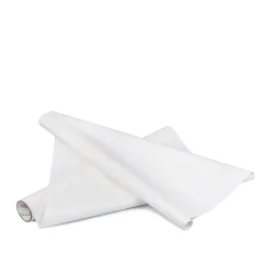 perlová fólie 50 cm - matná - bílá