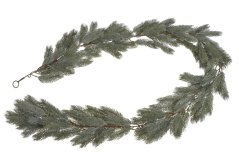 girlanda z jehličí 195 cm - zelená