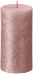 svíce válec 130/68 shimmer - pink
