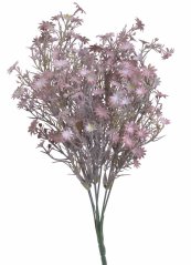 drobné květinky 36 cm - růžová