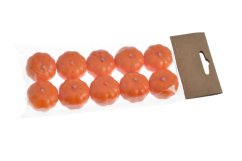 mini dýně (10 ks) - oranžová