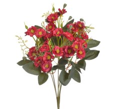 trs s červenými květy 35 cm