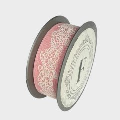 stuha 35 mm x 5 m růžová