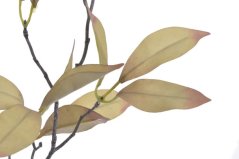 větvička s listy 83 cm - zelená