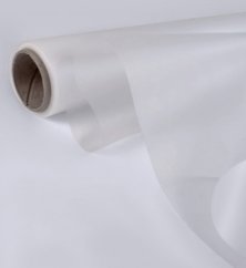 saténová fólie 50 cm - průhledná matná