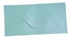 dárkové obálky DL (10 ks) -- světle modrá